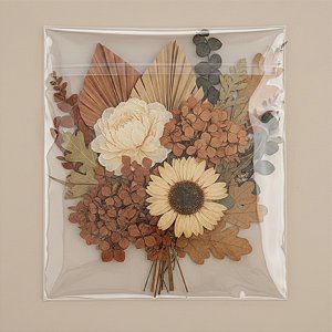 Saco Adesivado sem furo - 20 X 20 cm - Rizzo