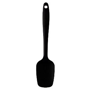 Espatula de Silicone - Preta - 21x4,5cm - 1 unidade - Clink - Rizzo