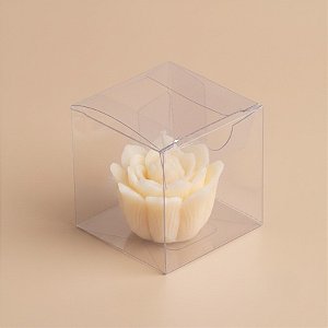 Caixa Transparente De Acetato Cubo Nº1 - 4x4x4cm - 10 unidades - Rizzo