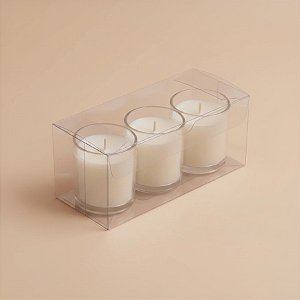 Caixa Transparente De Acetato Retangular - Cod.A - 9x4,5x4,5cm - 10 unidades - Rizzo
