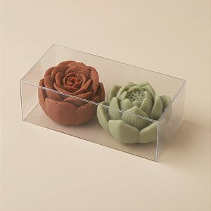 Caixa Transparente de Acetato M11 - 8x6,5x2cm - 20 unidades - CAC - Rizzo