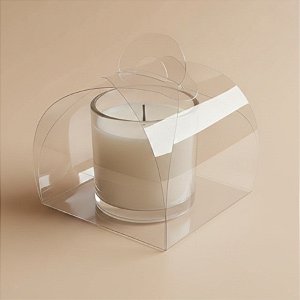 Caixa Transparente de Acetato - 6,5x5,5x6,5cm - 20 unidades - CAC
