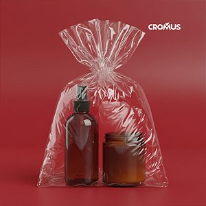 Saco Transparente - 15x22cm - 050580 - 100 unidades - Cromus