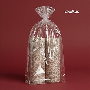 Saco Transparente - 52x70cm - 052339 - 25 unidades - Cromus