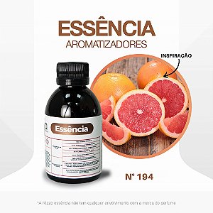 Essência Toranja Concentrada Para Ambientes N°194 - 100g - 1 unidade - Vya - Rizzo