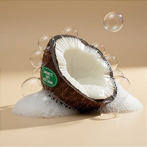 Sabonete Artesanal com Cheiro e Formato de Coco Cortado ao Meio - 6x3,5cm - 1 unidade - Rizzo