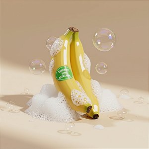 Sabonete Artesanal com Cheiro e Formato de Banana - 11cm - 1 unidade - Rizzo