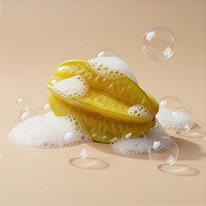 Sabonete Artesanal com Cheiro e Formato de Carambola - 6,5cm - 1 unidade - Rizzo
