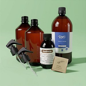 Kit Para Home Spray Artesanal Iniciante Com Essência Floral - 1 unidade - Rizzo
