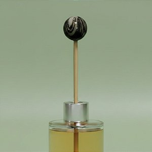 Palito Para Aromatizador - Bola Branco e Preto Mesclado - 25cm - 1 unidade - Rizzo