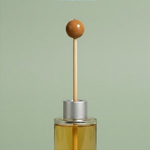 Palito Para Aromatizador - Bola Terra Cota Envernizada - 25cm - 1 unidade - Rizzo