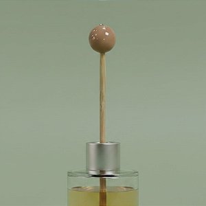 Palito Para Aromatizador - Bola Nude Envernizada - 25cm - 1 unidade - Rizzo