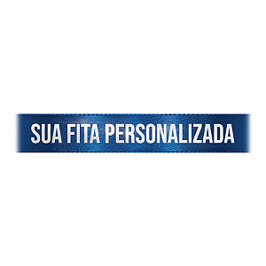 Fita de Cetim Personalize CFS005 - 22mm X 45metros - Azul Royal 214 - 01 Unidade - Progresso - Rizzo