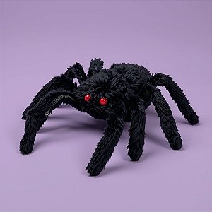 Aranha Fofa Peluda Pequena - "Arainha" - 1 unidade - Rizzo