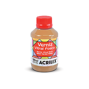 VERNIZ VITRAL FOSCO  ACRILEX 100 ML