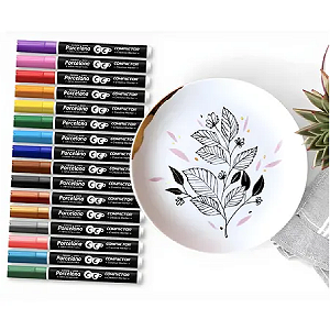 MARCADOR CANETA PORCELANA CREATIVE COMPACTOR 2.0 MM