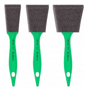 Pincel Mousse Condor 556 - Kit 03 Tamanhos 1-2-3