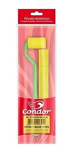 Rolinho De Pintura Condor 981 Espuma Lisa 3.5 Cm  C/ 4 Refil