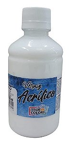 Verniz Acrílico Fosco 250 Ml True Colors - Base De Água