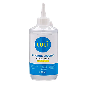 Cola De Silicone Liquido luli Tecido Artes 250 ML