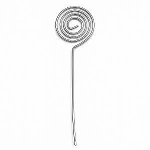 Espiral Metálico Porta Recados 3x11cm – 10 Unidades BISCUIT