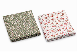 Tecido 100% Algodão 02 Recorte Florido de 50x70 cm - KT002