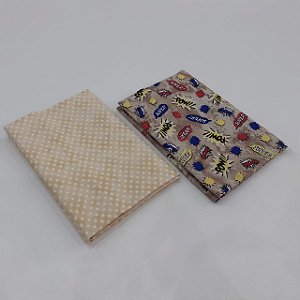 Tecido 100% Algodão 02 Recorte Diversos de 50x70 cm - KT063