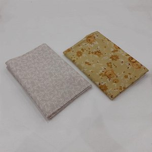 Tecido 100% Algodão 02 Recorte Florido de 50x70 cm - KT046