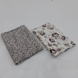 Tecido 100% Algodão 02 Recorte Florido de 50x70 cm - KT031