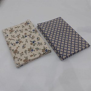 Tecido 100% Algodão 02 Recorte Florido de 50x70 cm - KT023