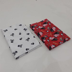 Tecido 100% Algodão 02 Recorte Florido de 50x70 cm - KT022