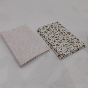 Tecido 100% Algodão 02 Recorte Florido de 50x70 cm - KT014