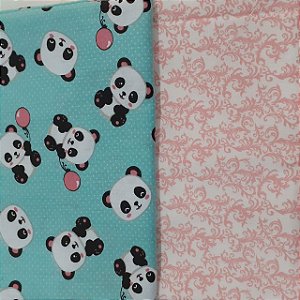 Tecido 100% Algodão 02 Recorte Florido de 50x70 cm - KT004