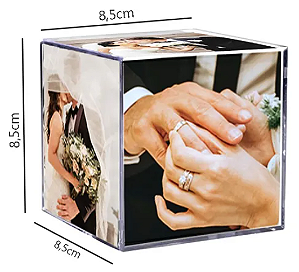 FOTO CUBO 8,5 CM S/ BASE