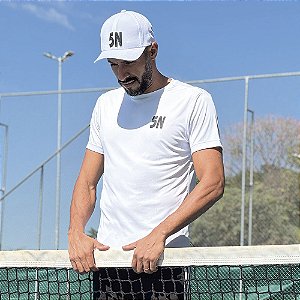 Camiseta Branca Masculina – Performance 5N