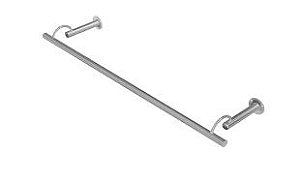 ARARA DE PAREDE ARCO CROMADA - 1.20MT