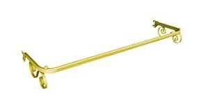 ARARA DE CREMALHEIRA VINTAGE DOURADO - 1.20MT