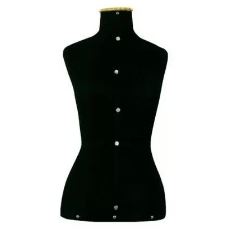 BUSTO DE COSTURA FEMININO PRETO