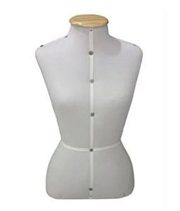 BUSTO DE COSTURA FEMININO BEGE