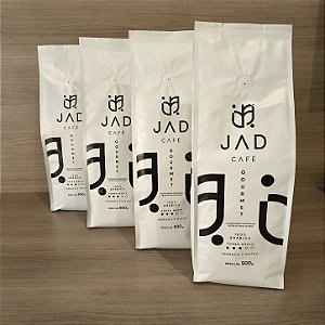 KIT 4 PACOTES - JAD CAFÉ GOURMET - PACOTE DE 500G CADA - MOÍDO