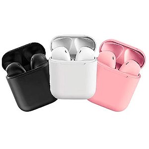 Fones de Ouvido Sem Fio Gold - cor branca Fn-12