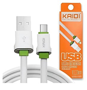 Cabo Rápido Usb Para Tipo C 1 Metro - Kaidi