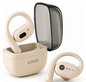 Fone de Ouvido Bluetooth Kaidi KD-794 OWS Sem Fio com Estojo de Carregamento