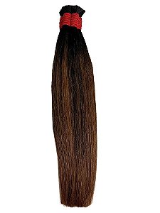 Liso Natural Ombre Hair Vietnamita 50g (escuro)