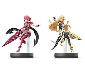 Amiibo Pack Pyra e Mythra - Super Smash Bros