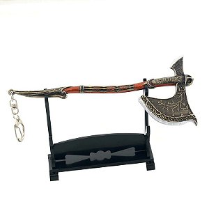 Chaveiro Machado Leviatã Kratos God Of War Ragnarok