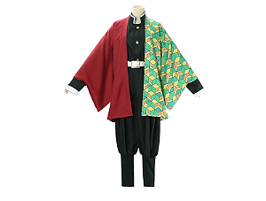 Cosplay Completo Giyu Tomioka Kimetsu no Yaiba - Adulto