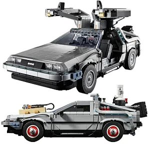 Máquina do Tempo de Volta ao Futuro - Blocos de Montar