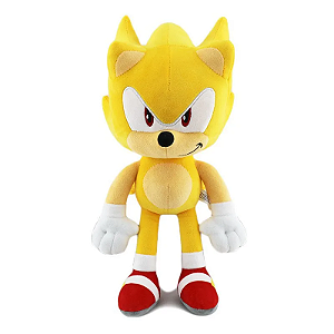 Pelúcia Super Sonic - Sonic the Hedgehog