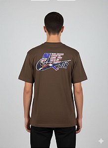 Camiseta Masculina Nike Air American Flag (Oversized)